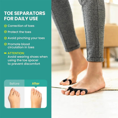 5-Toe Gel Separators – Correct, Align & Relieve Foot Pain Naturally